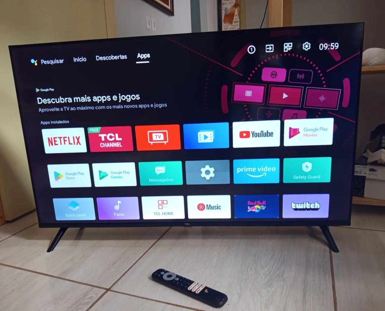 TV TCL 43 polegadas Smart