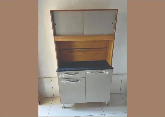 Armário de Cozinha Novo na Caixa com Manual - Foto 4