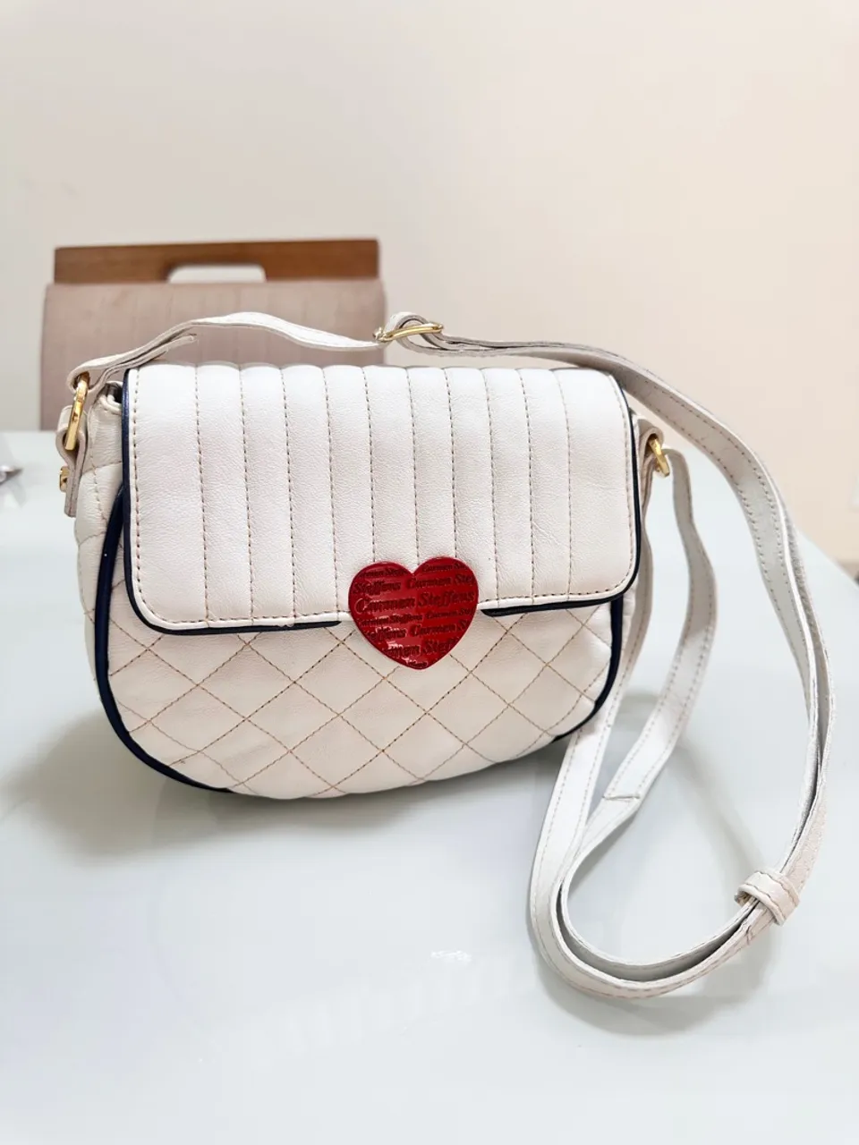 Bolsa Carmen Steffens Branca