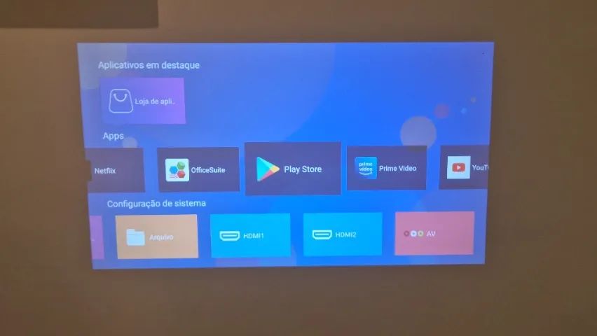 Projetor Smart HDMI com Youtube e Netflix - Foto 5