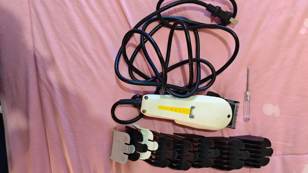 Máquina de Cortar Cabelo Wahl com Acessórios