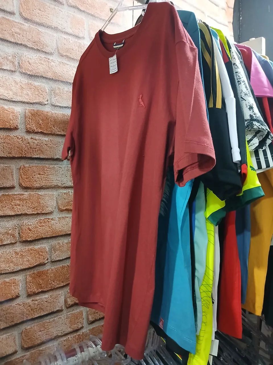 Blusa Vermelha d marca