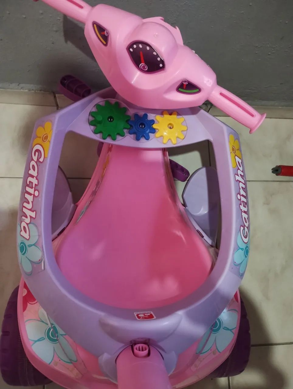 Motoca / triciclo infantil (Bandeirante) - Foto 6