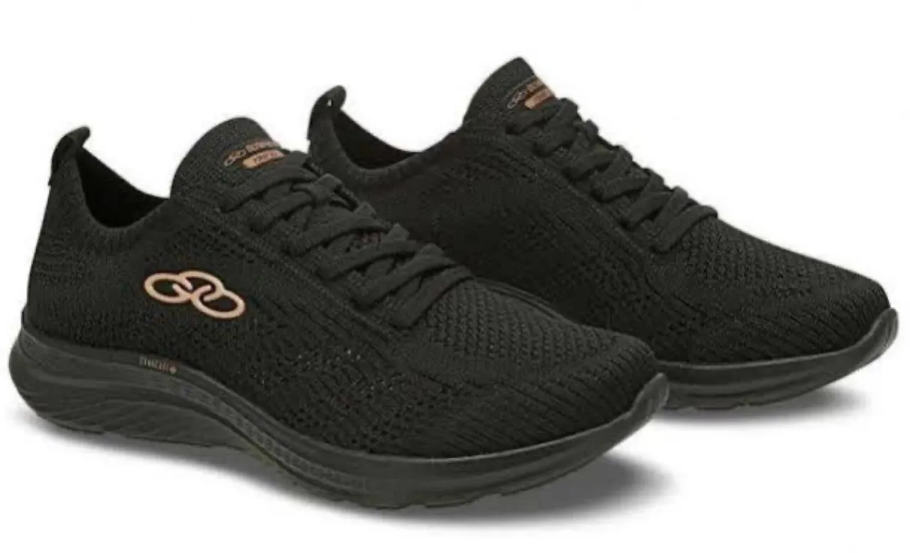 Tênis Olympikus Preto - Conforto e Estilo!