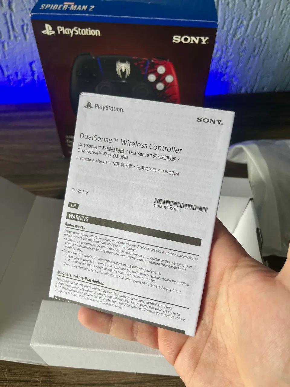 Dualsense Spider Man 2 Edição Limitada | Impecável - Foto 3