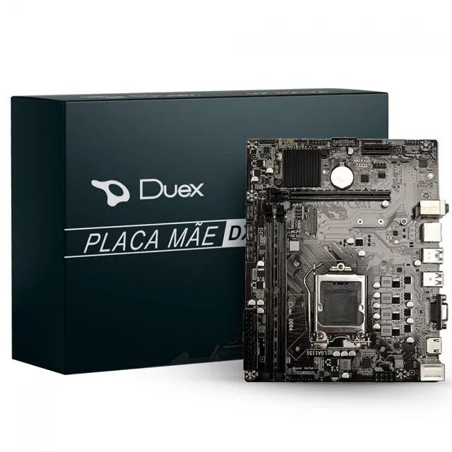  Placa Mãe LGA1151 H310 DDR4 c/ M.2 8ª e 9ª Geração Duex DXMBH310G - WZetta - Foto 3
