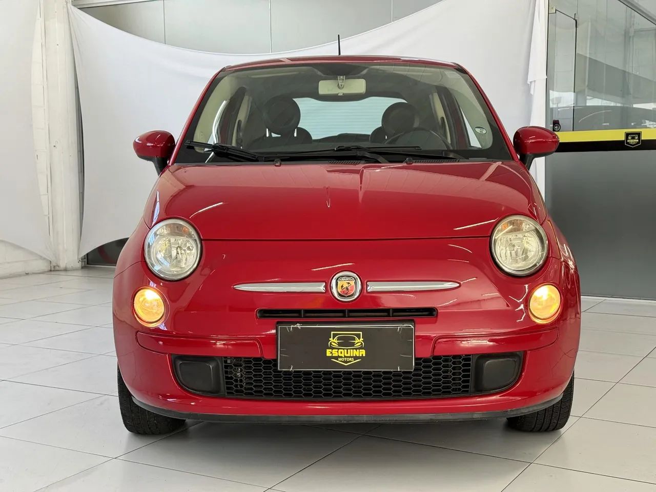 500 1.4 CULT FLEX 8V EVO MEC.  VERMELHA 2011/2012 - Foto 3