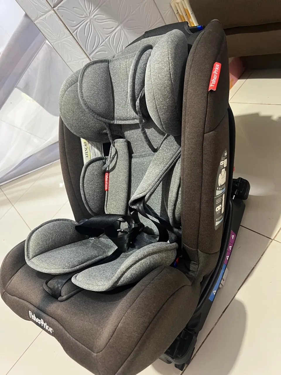 Cadeirinha de Carro Fisher-Price - Cinza