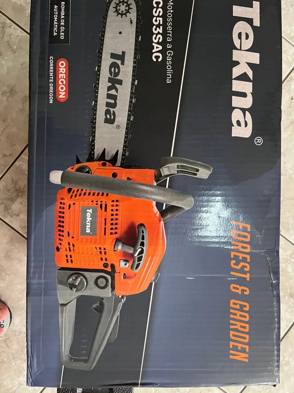 motosserra à gasolina tekna Forest & Garden - Foto 4