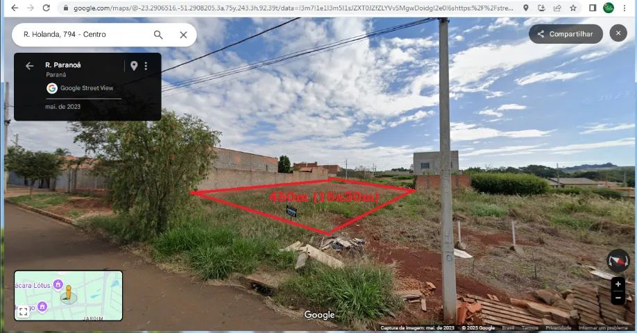 Terreno com 450m2 próximo ao Centro de Cambé- Ótimo Valor  - Foto 5