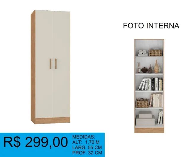 Multi uso em madeira - Entrega e montagem GRATIS - Foto 2