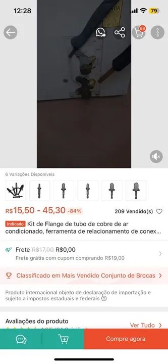 Caixa residencial top