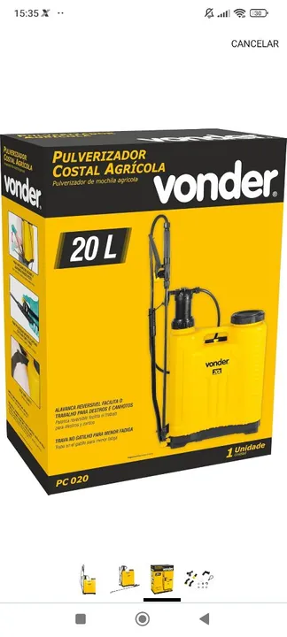 Vendo pulverizador 