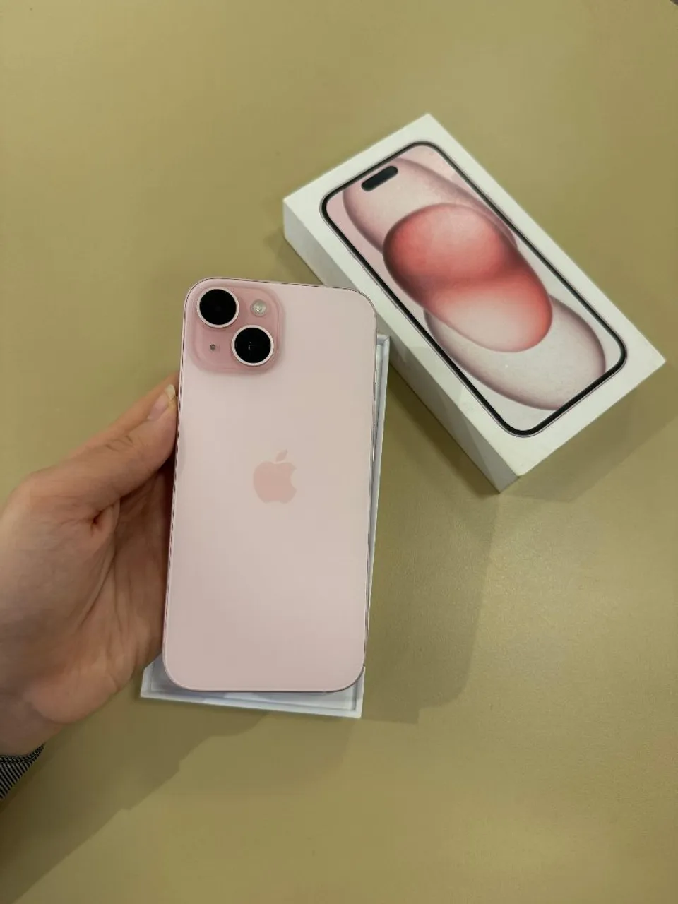 IPhone 15 256GB Rosa completo