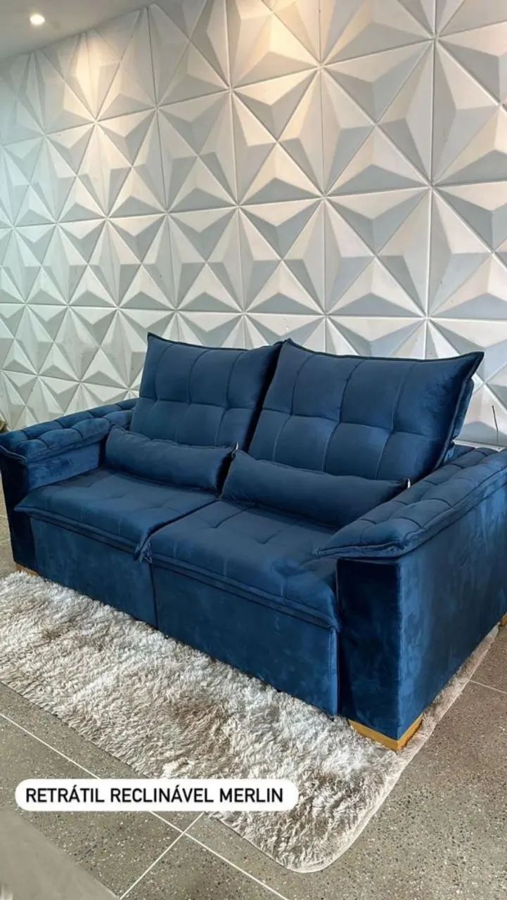 Vendo sofa cama retrátil retrô kits com poltronas diretamente da fábrica a pronta entrega  - Foto 2