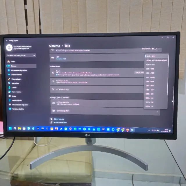 Monitor LG LCD 27 UHD 4K IPS 60Hz 5MS HDMI Displayport Radeon Freesync? - 27UL500-W  - Foto 2