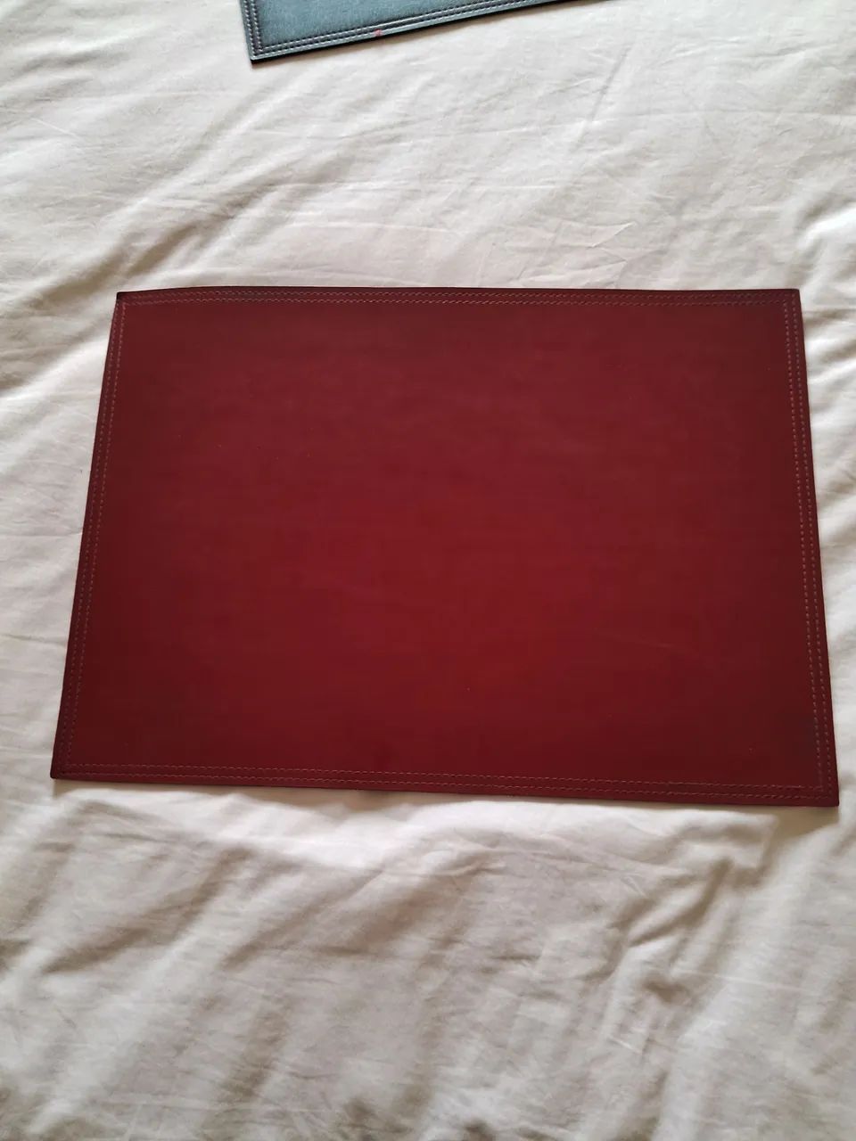 Jogo americano em couro dupla face - Foto 4