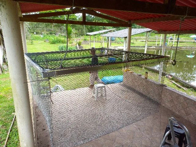 Gaiola em inox para peixes, piscicultura 2 m x 2 m x 1,5 m - Foto 2