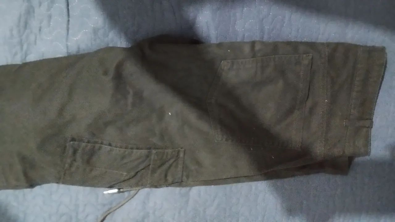 Calça Cargo Preta - Foto 2