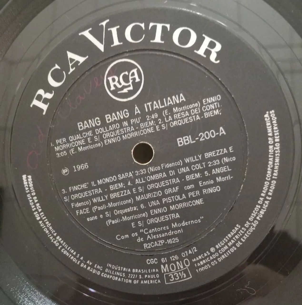 LP Vinil Bang Bang À Italiana 1966 Ennio Morricone, entre outros/ Raridade - Foto 5
