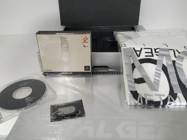 Jogo PS1 PSX Metal Gerar Solid Premium Package Raríssimo Completo