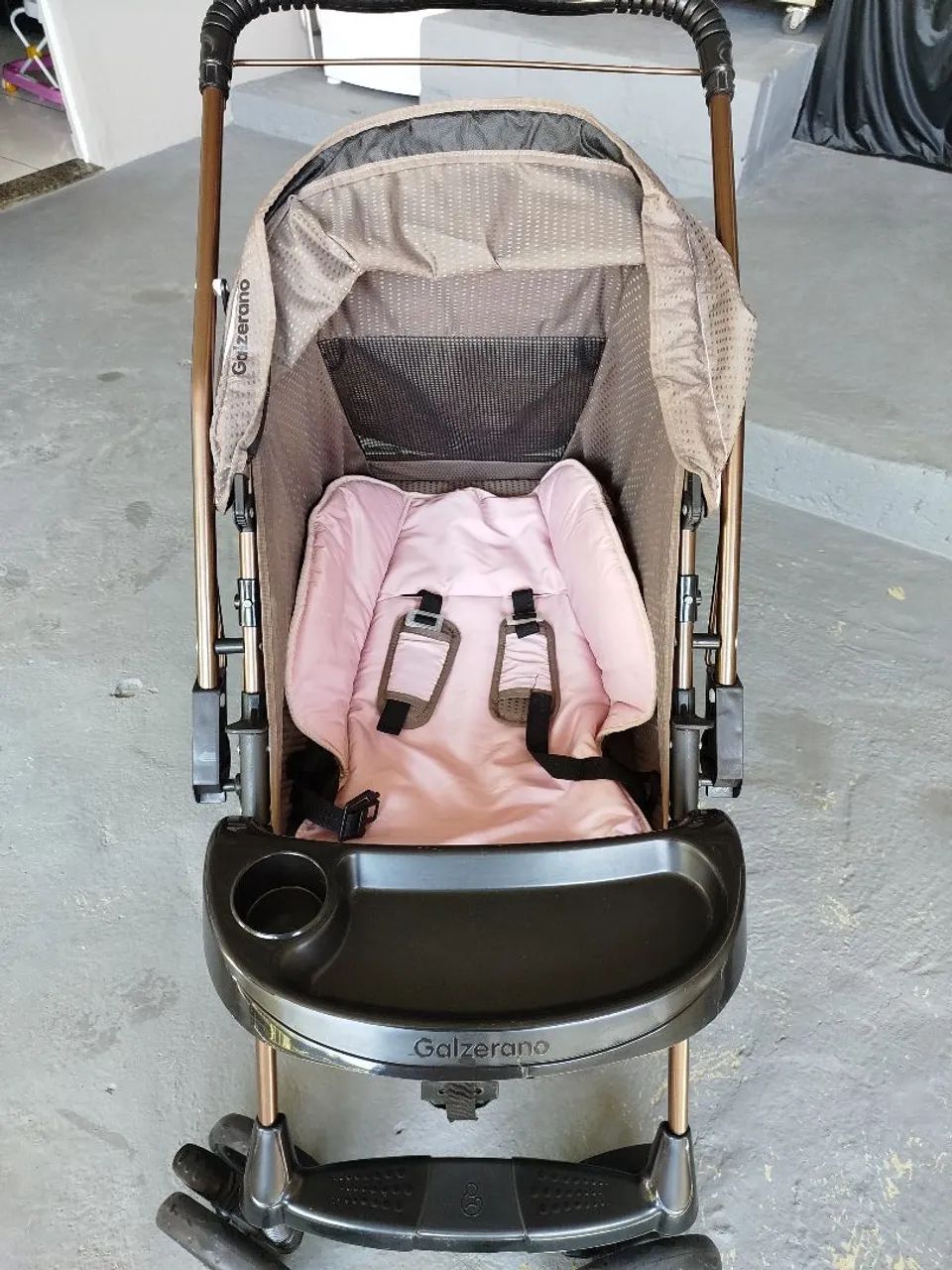 Carrinho de Bebê - Marca [Galzerano] - Foto 2