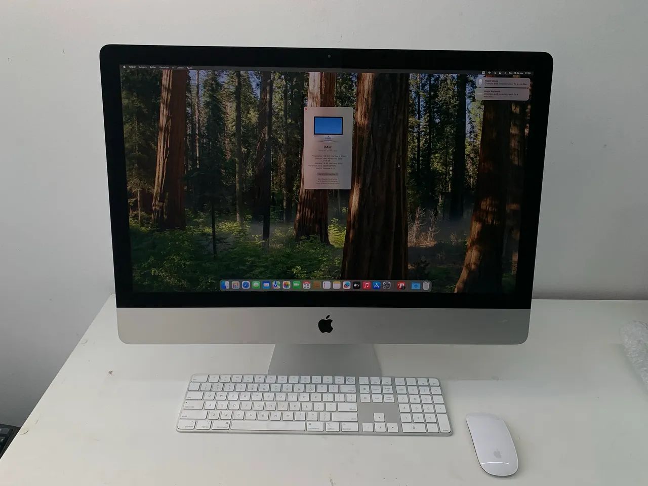 iMac 2020 27インチ Apple iMac 27 polégadas 5K 2020 - 3,1 GHz 6 núcleos i5 - Flash de