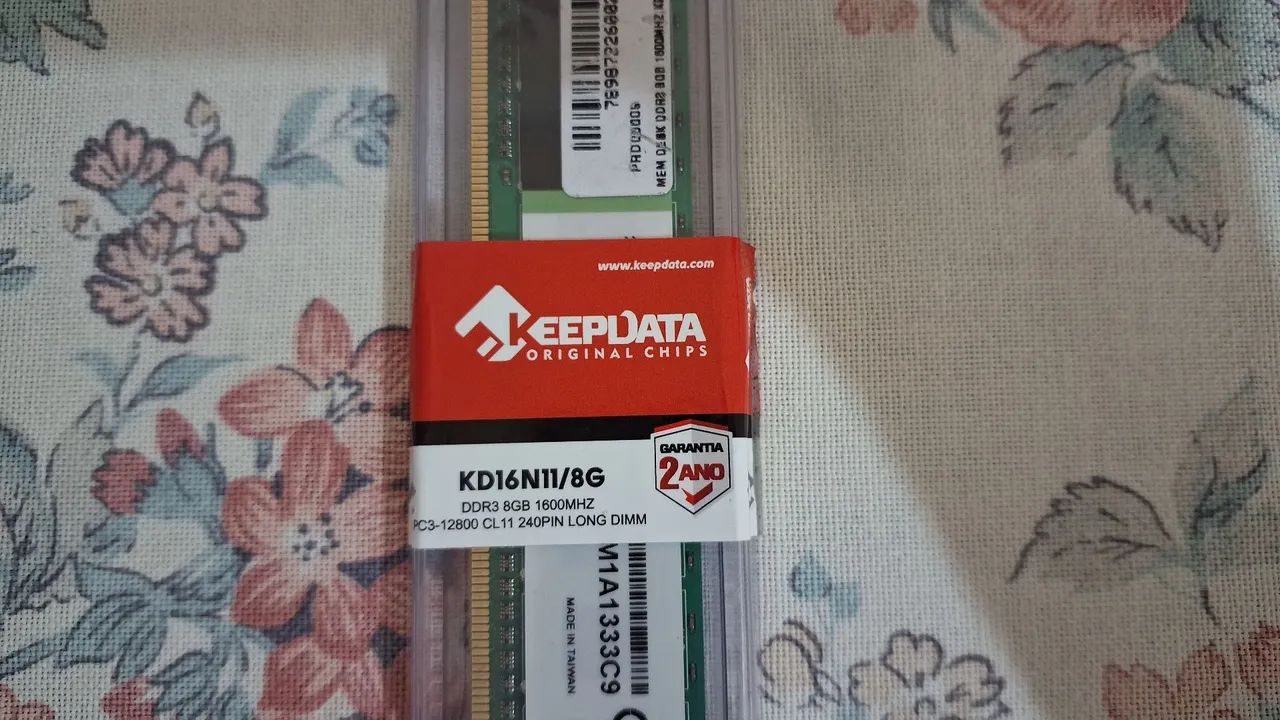 Memória RAM Keepdata DDR3 8GB 1600MHz DIMM