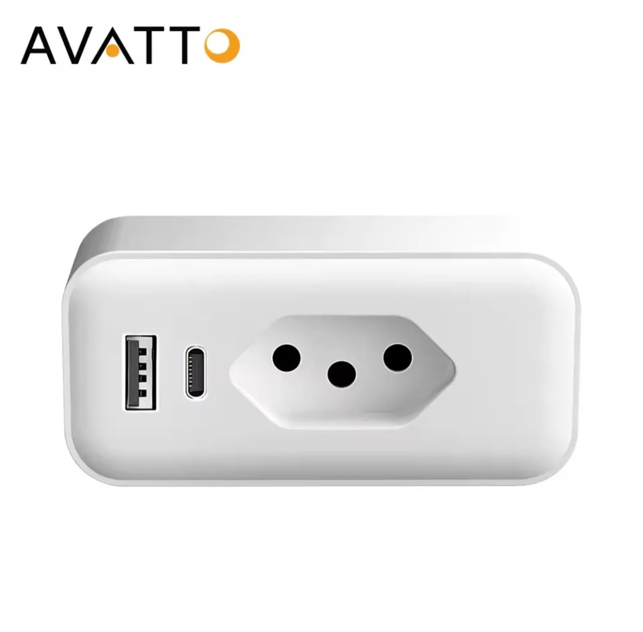 Tomada Inteligente com USB e USB Tipo C Avatto. 16A. - Foto 2