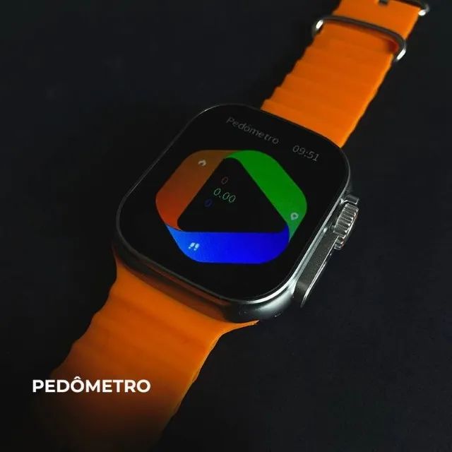 Smartwatch - WS10-5 ULTRA | kit 5 pulseiras | toque duplo |segunda geração - Foto 4