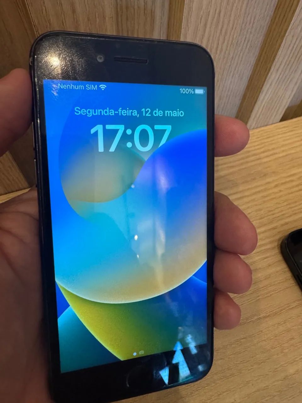 iPhone 8 64 gb preto bateria nova 