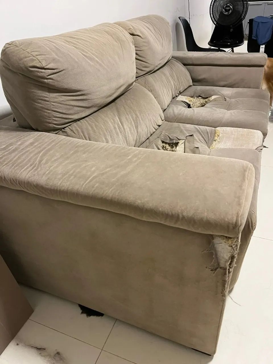 Sofá 3 lugares ? R$ 8065568082677379120