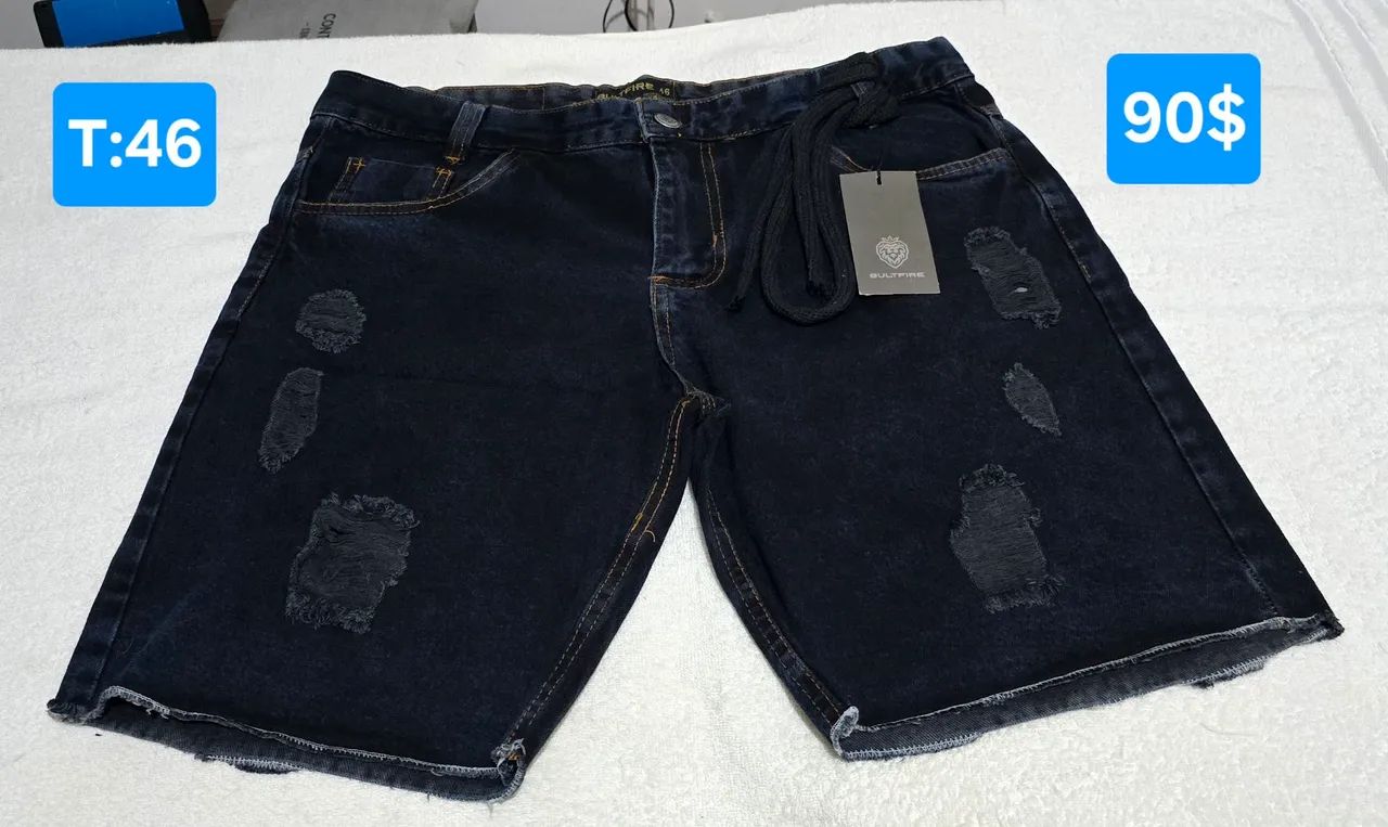 Bermuda jeans da Bultfire original  - Foto 2