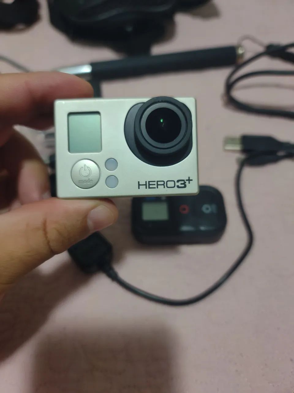 Camera GoPro hero 3+ e acessórios 