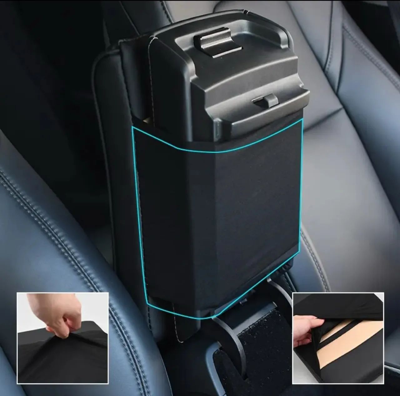 Almofada De Apoio De Braço Para Carro, Console Central Para SUVs.  - Foto 2