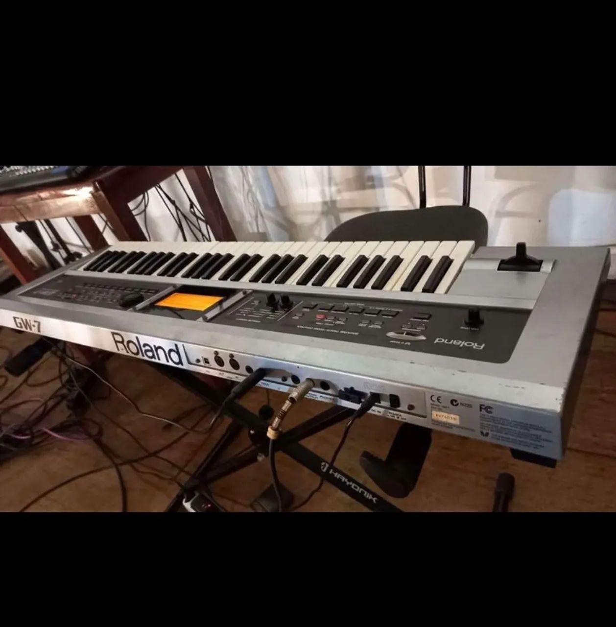 Teclado Roland GW7. Em ótimo estado.  - Foto 4