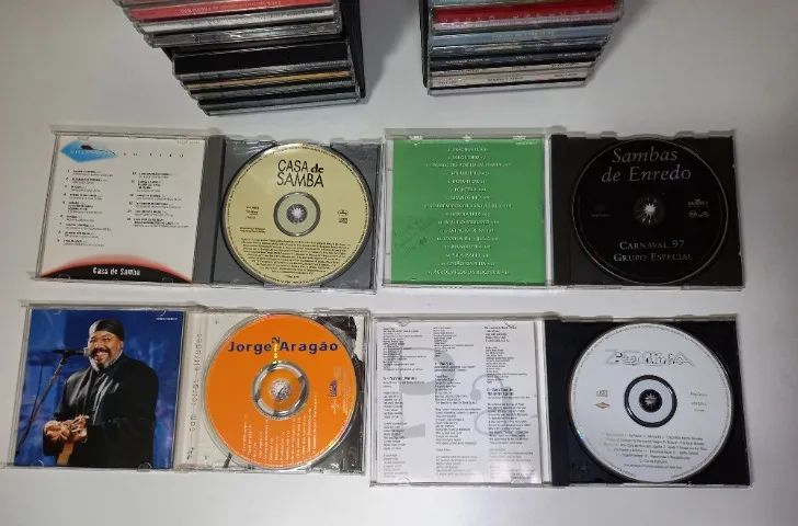 Coleção 30 Cds Samba Samba Enredo Pagode - Foto 5