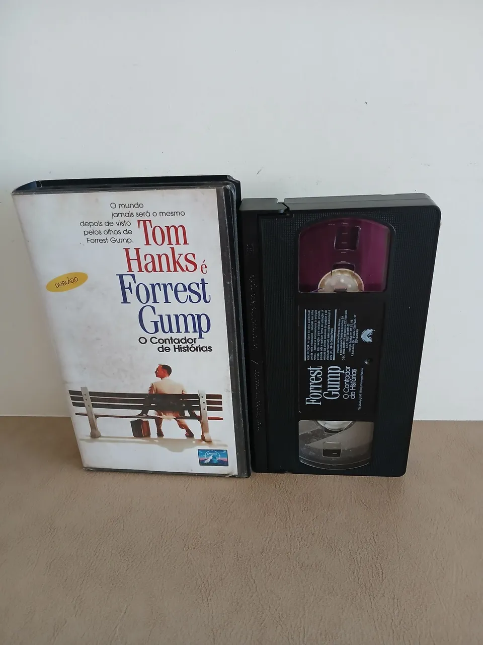 Fita VHS Forrest Gump - O Contador de Histórias - Dublado
