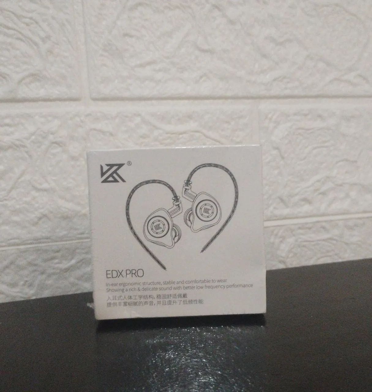 Fone Kz Edx Pro Black S/Microfone