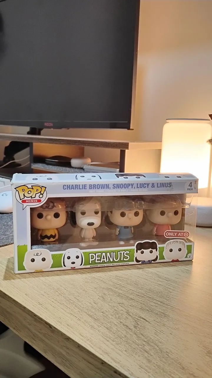 Linus Hobbies Funko Pop! Minis Peanuts - Charlie Brown, Snoopy, Lucy & Linus ...