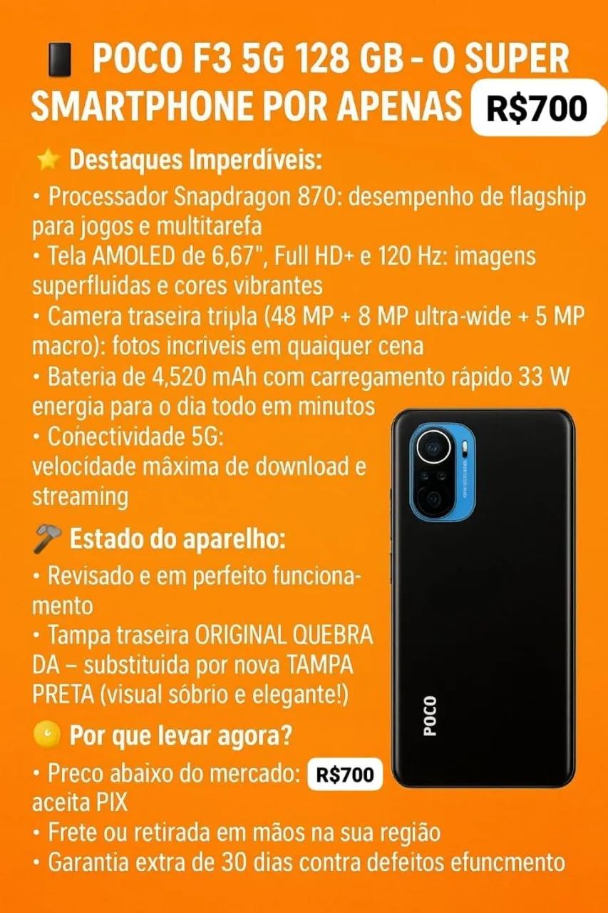 VENDO POCO F3 5G - Foto 3