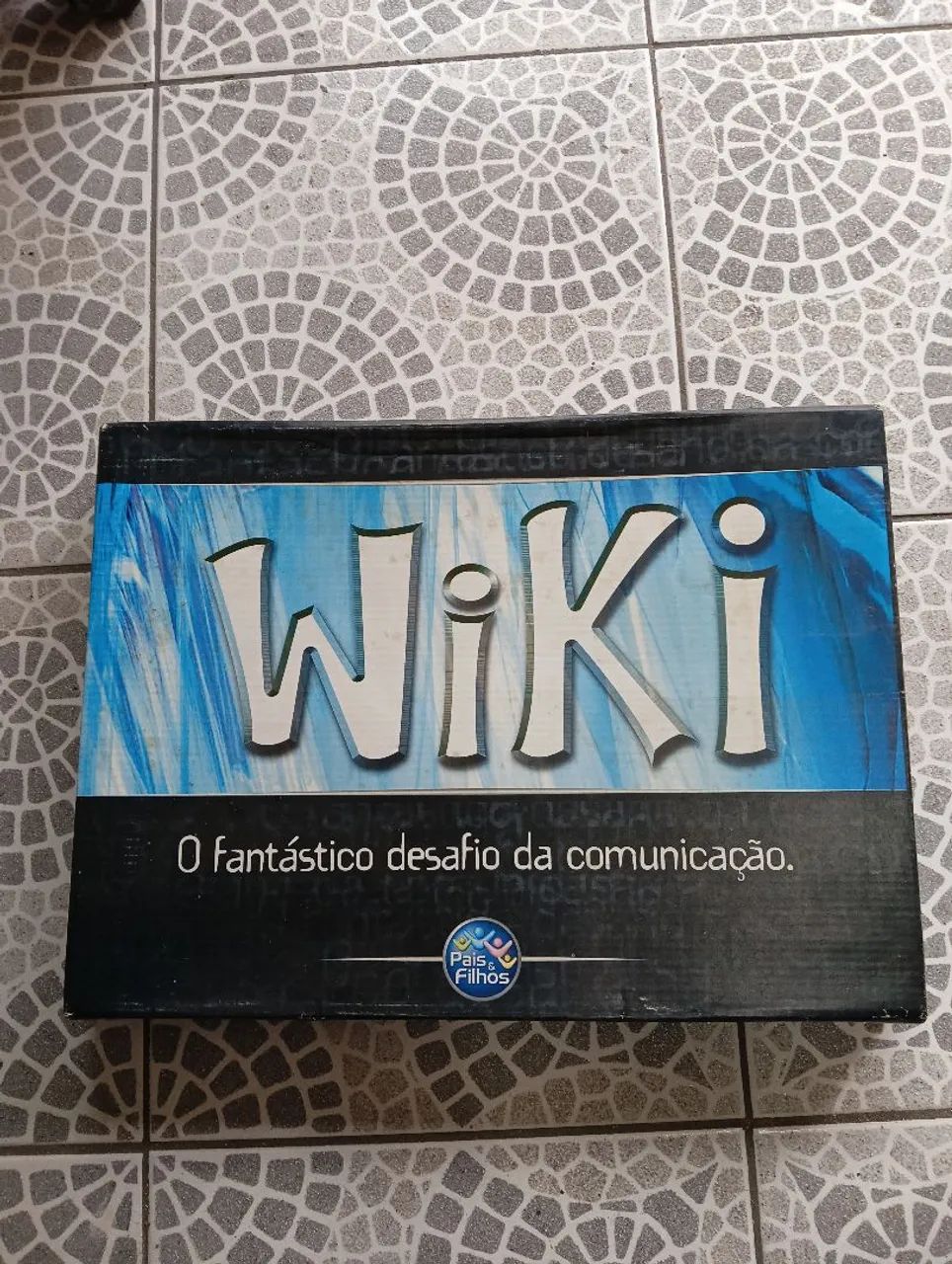 Jogo Wki de tabuleiro da Pais e Filhos, usado em excelente estado.