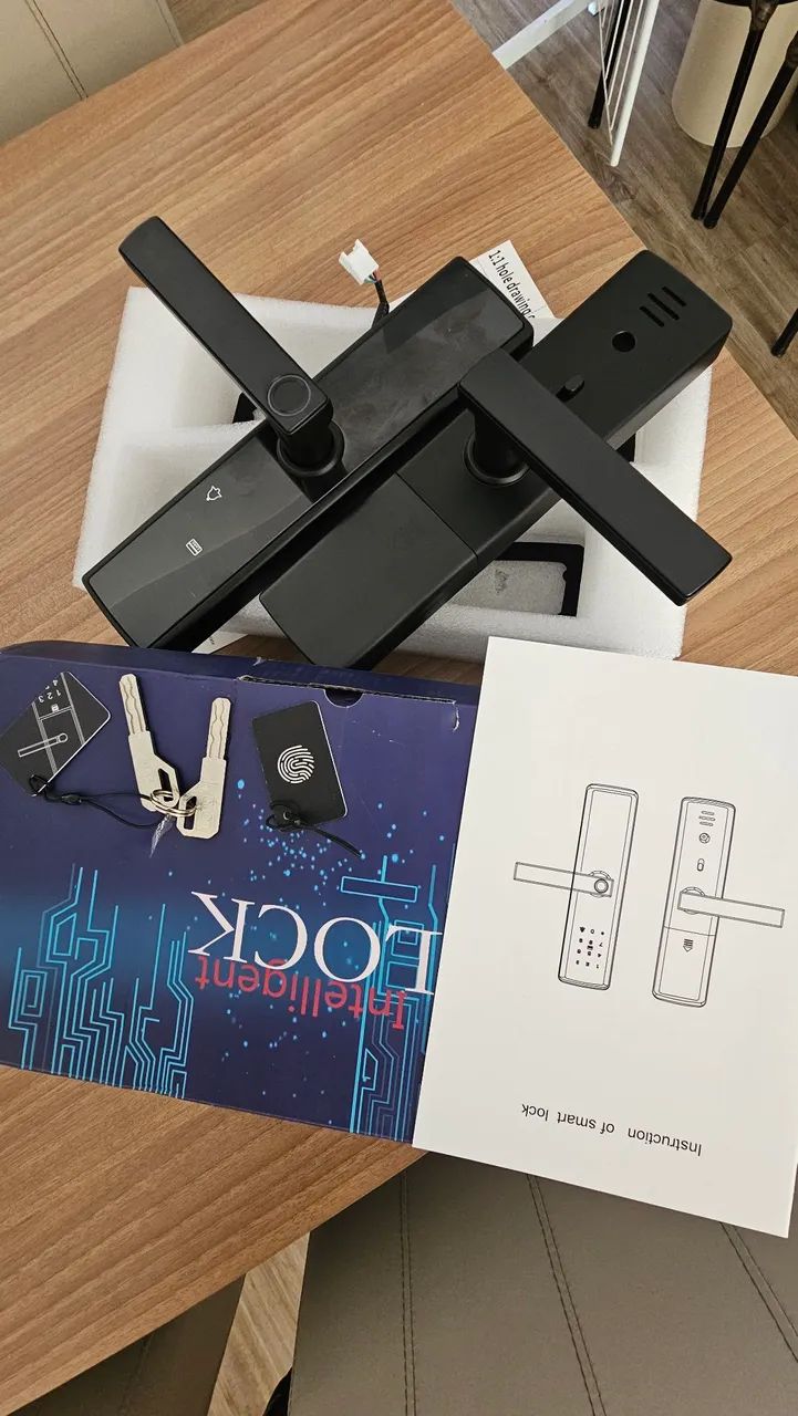 Fechadura Digital Inteligente com Wi-Fi e Biometria - Foto 4