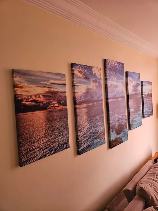 Quadros Decorativos Paisagem para Sala - Foto 2