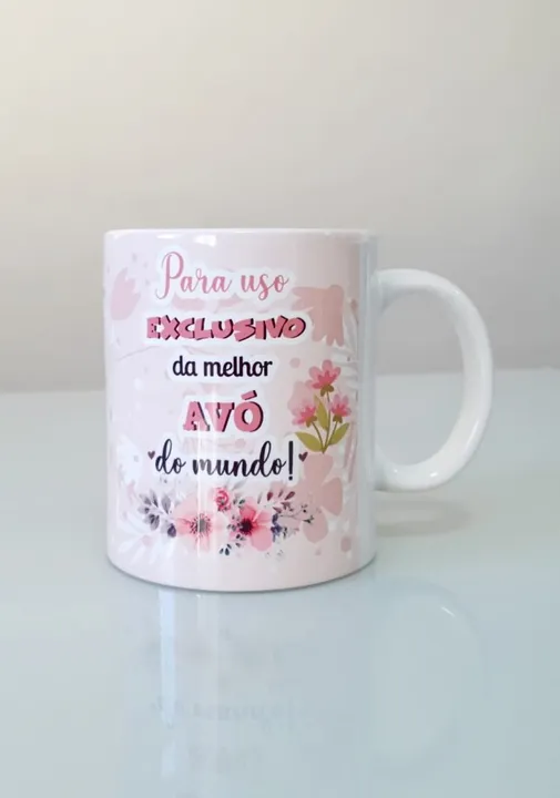Caneca personalizada para avô e avó presente