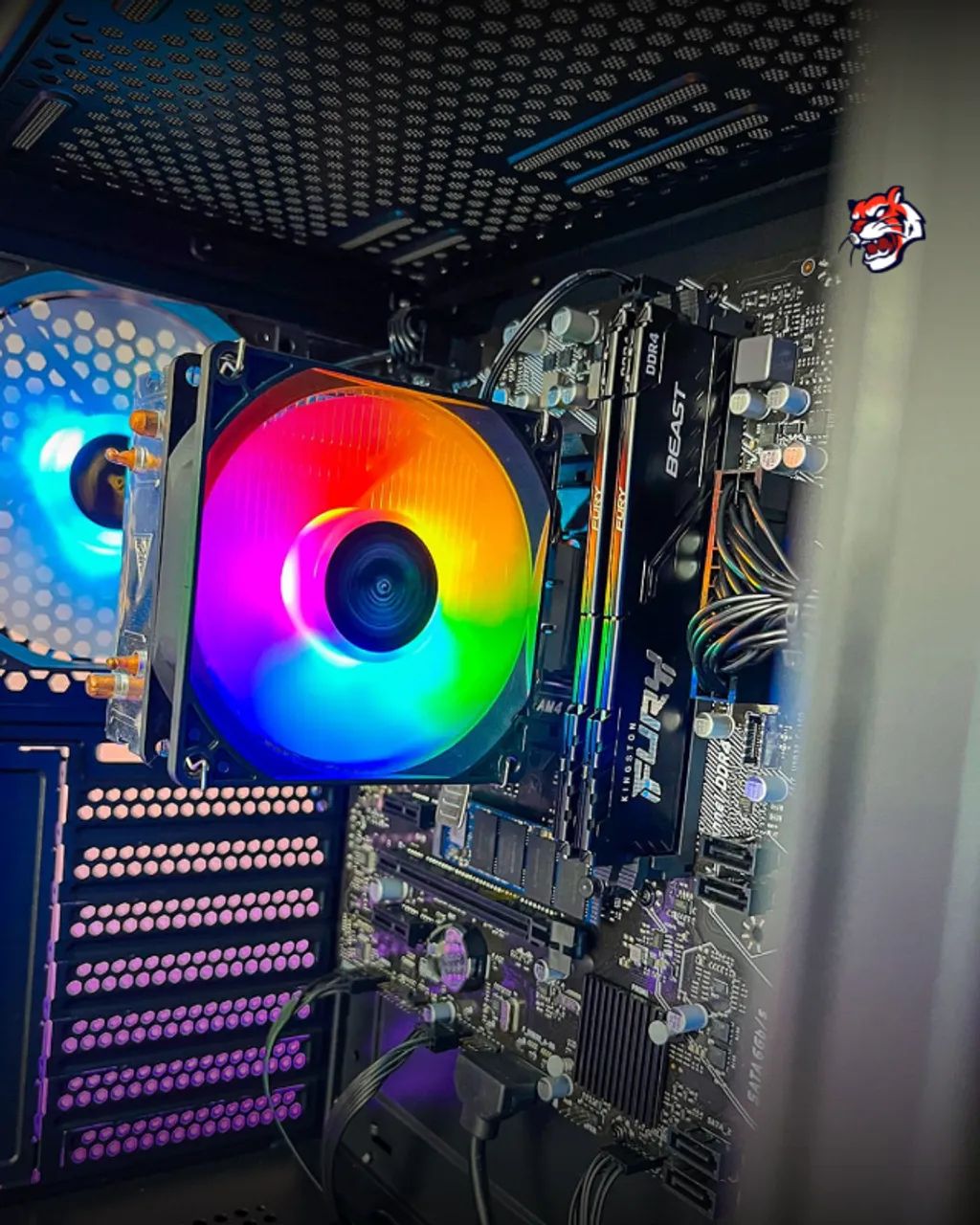 Pc Gamer ryzen 5 4600g 1 ano de garantia em 10x sem juros Nota fiscal - Foto 2