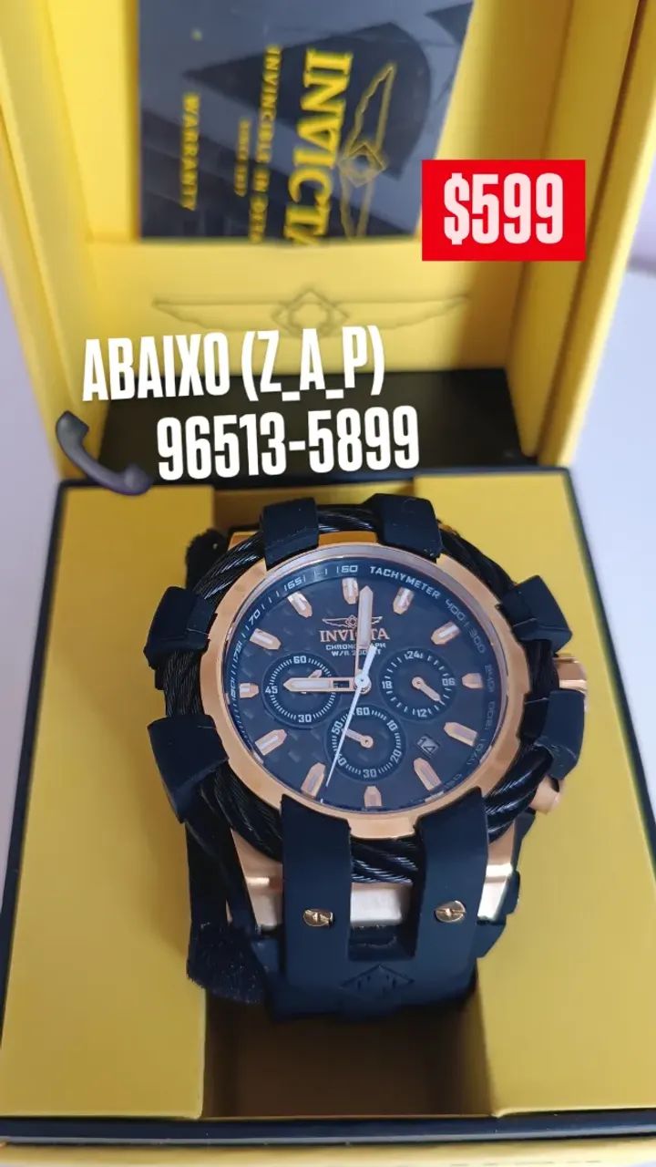 Relógio INVICTA BOLT ZEUS SPORT MULTIFUNCIONAL  - Foto 2