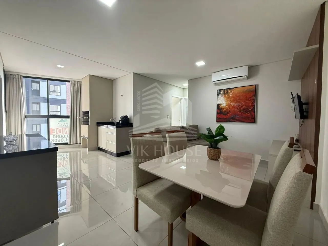 APARTAMENTO MOBILIADO Á VENDA NO EDIFICIO RESIDENCIAL TORINO - Foto 5