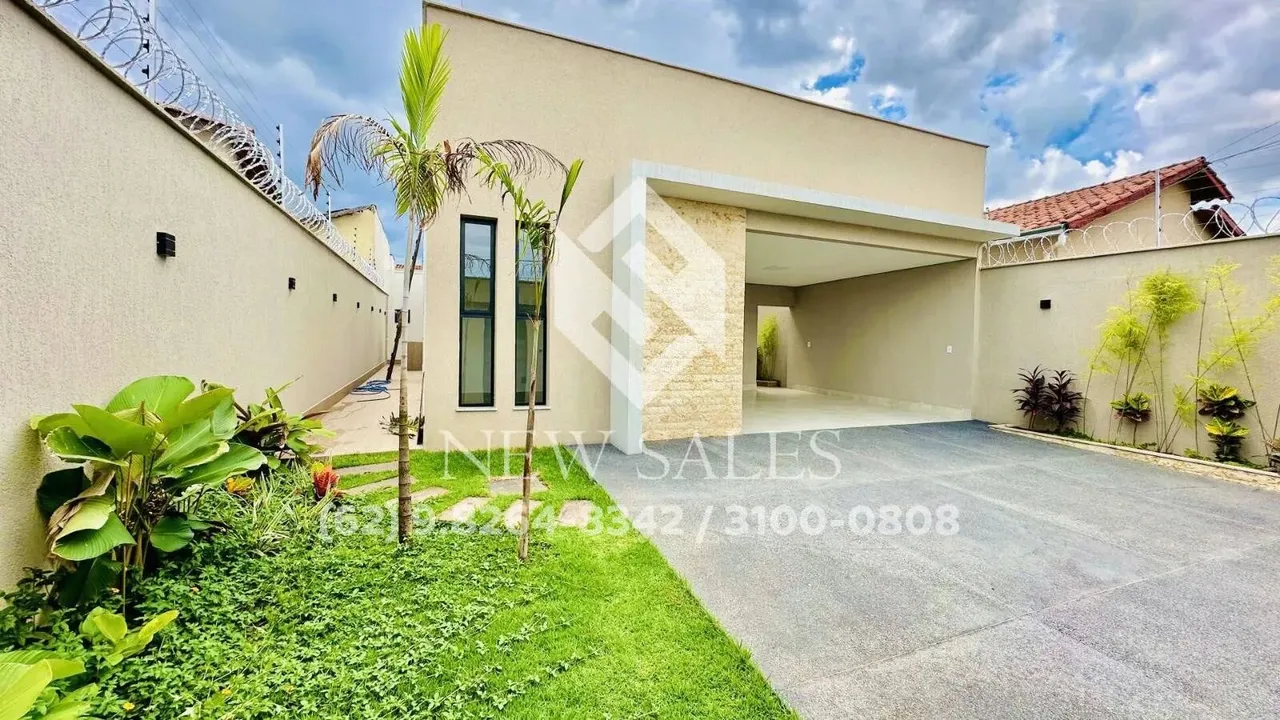 CASA 3 QUARTOS 1 SUITE 304 MTS 4 VAGAS PISCINA VILA BRASILIA AP DE GOIÂNIA