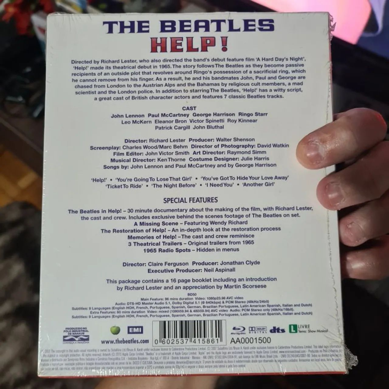 blu-ray lacrado the beatles help ! Nacional - Foto 2